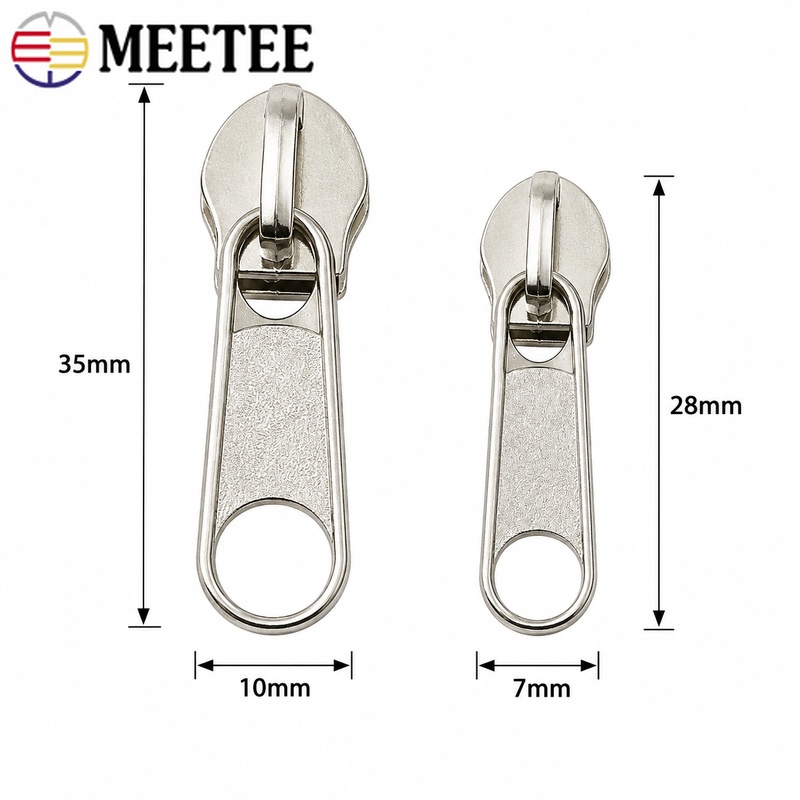 50/100Pcs 5# Nylon Zipper Slid - Home Textiles Factory ulasan dan harga