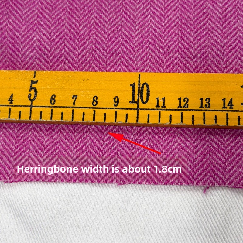 Rose Red Herringbone Pattern 1 - Wool Blanket Herringbone ulasan dan harga