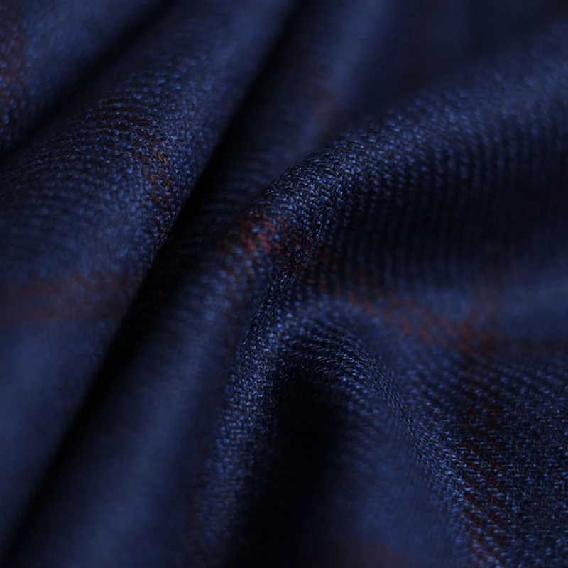 Redraspberry Blue Plaid Worste - Wool Blanket Herringbone ulasan dan harga