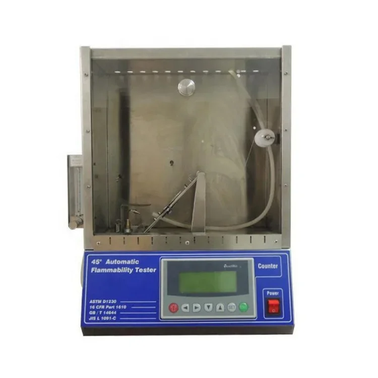 45 Degree Flammability Tester, - Home Textiles Factory ulasan dan harga