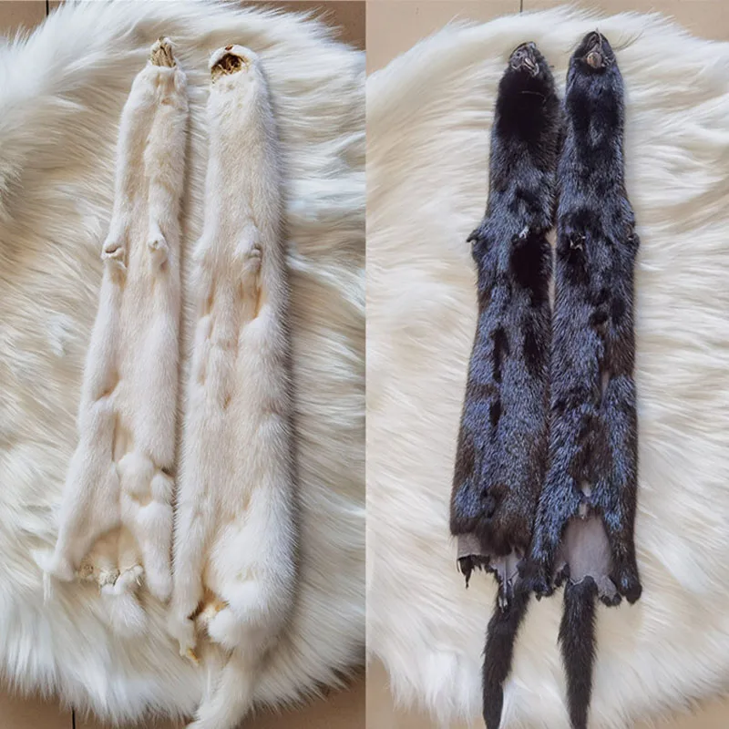 Real Mink Fur Skin Leather Hid - Home Textiles Factory ulasan dan harga