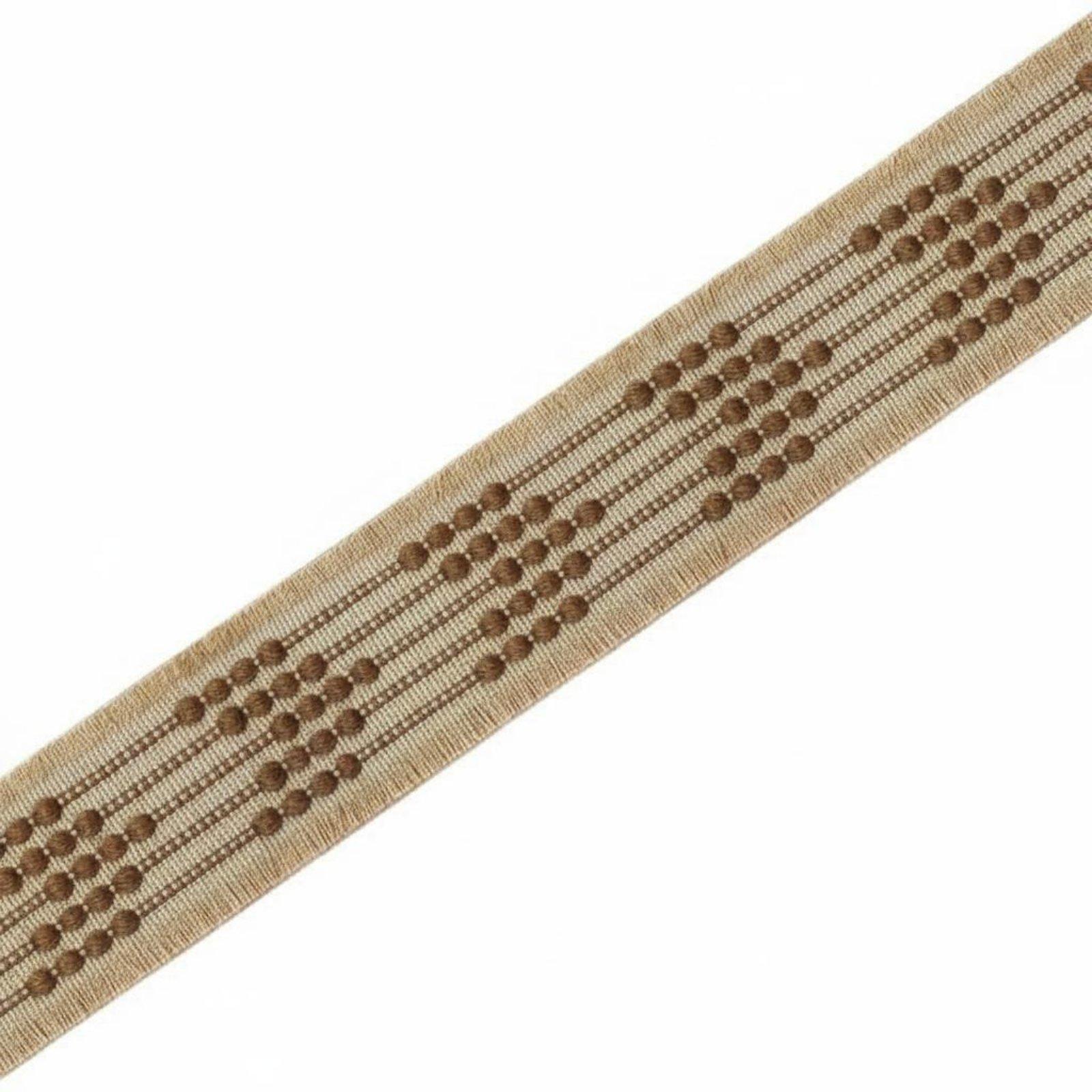 Fringed Woven Curtain Trim Tap - Home Textiles Luxury Curtains ulasan dan harga