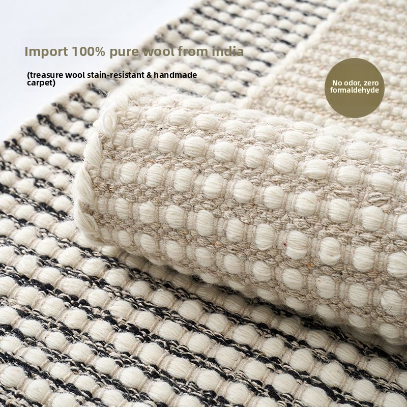 High-End Household Wool Carpet - Home Textiles Factory ulasan dan harga