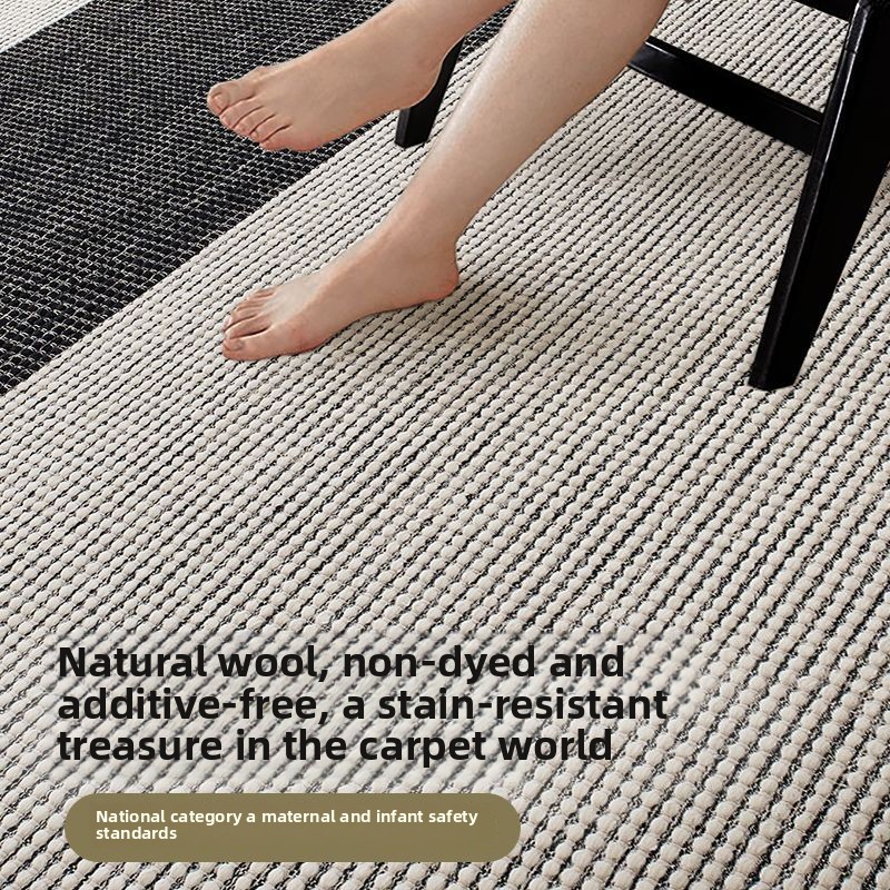 High-End Household Wool Carpet - Home Textiles Factory ulasan dan harga