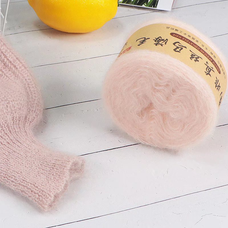 1Pc 50g Mohair Yarn for knitti - Wool Blanket Herringbone ulasan dan harga