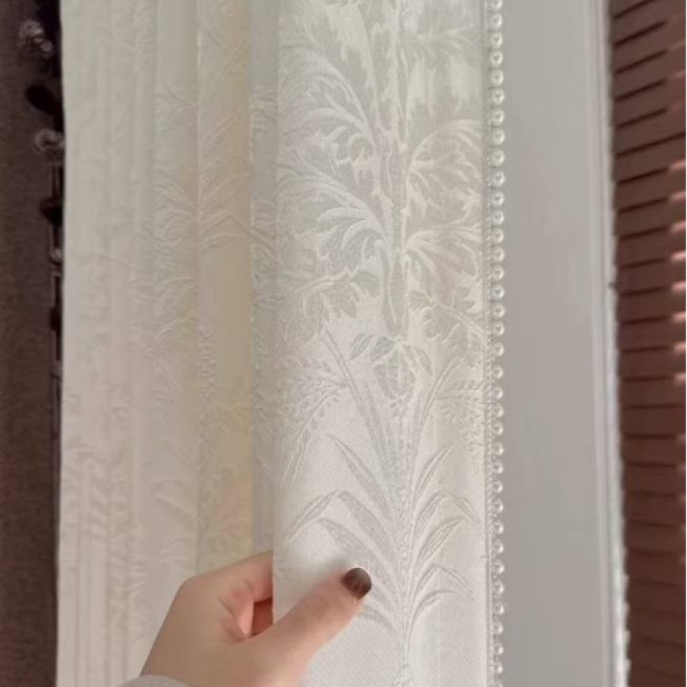 Luxury Embossed Jacquard Curta - Home Textiles Luxury Curtains ulasan dan harga